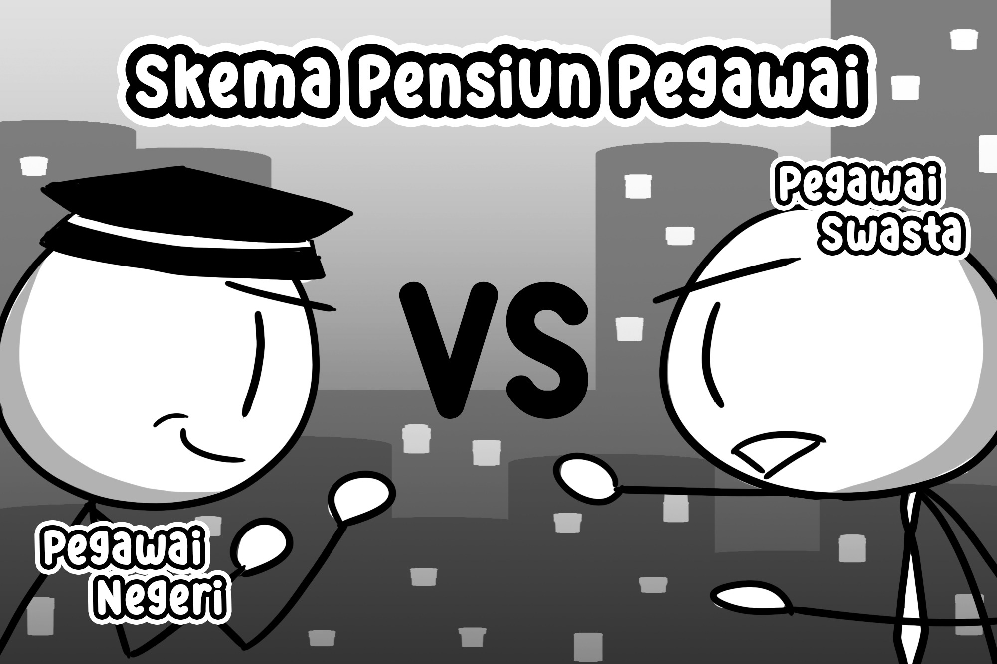 Skema Pensiun Pegawai Negeri vs Swasta