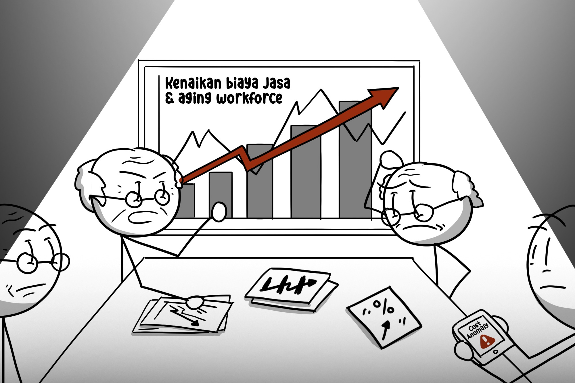 Anomali Biaya Jasa Kini di Perusahaan dengan Tenaga Kerja Aging