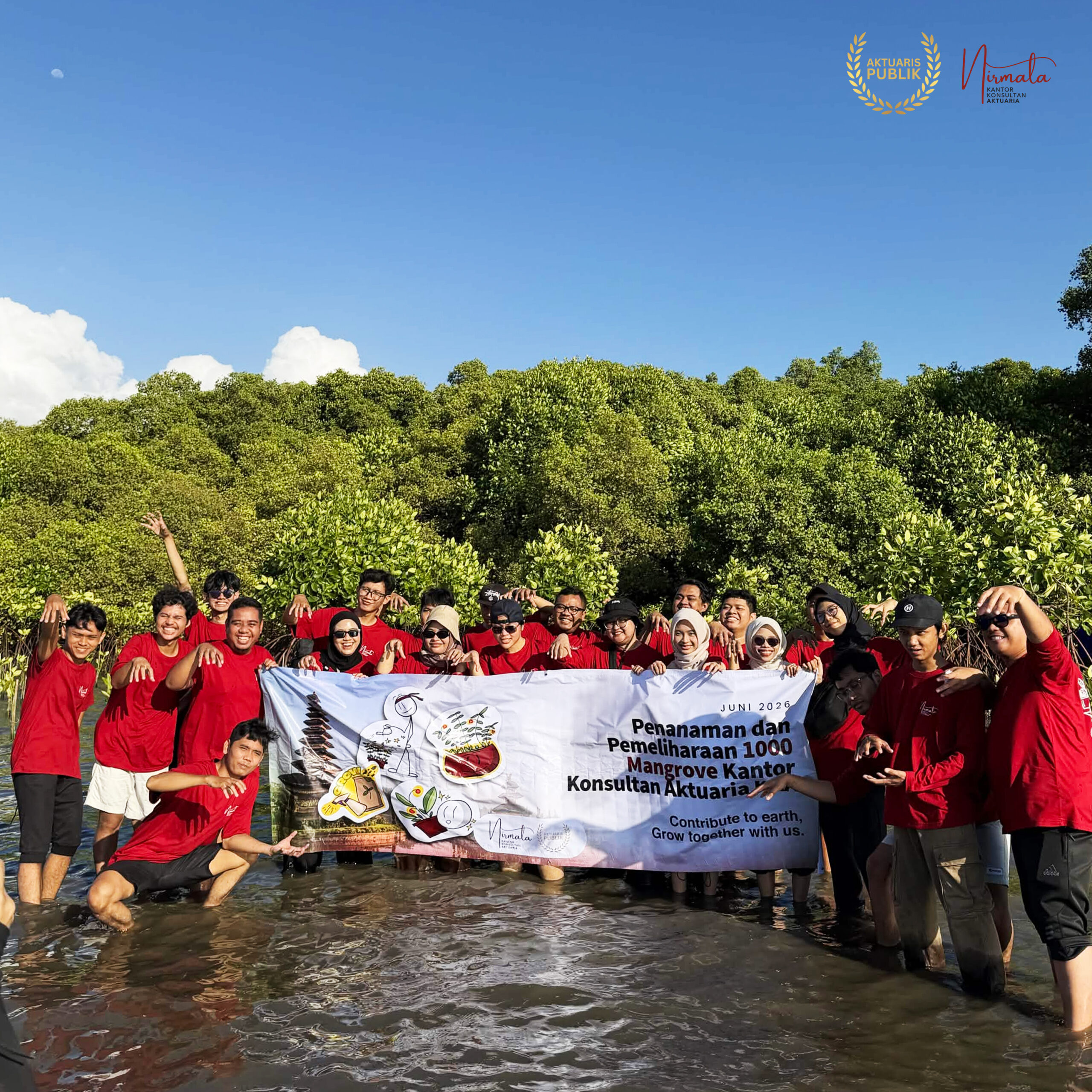 CSR Penanaman 1000 Mangrove Tumbuh Bersama KKA Nirmala Komitmen ESG